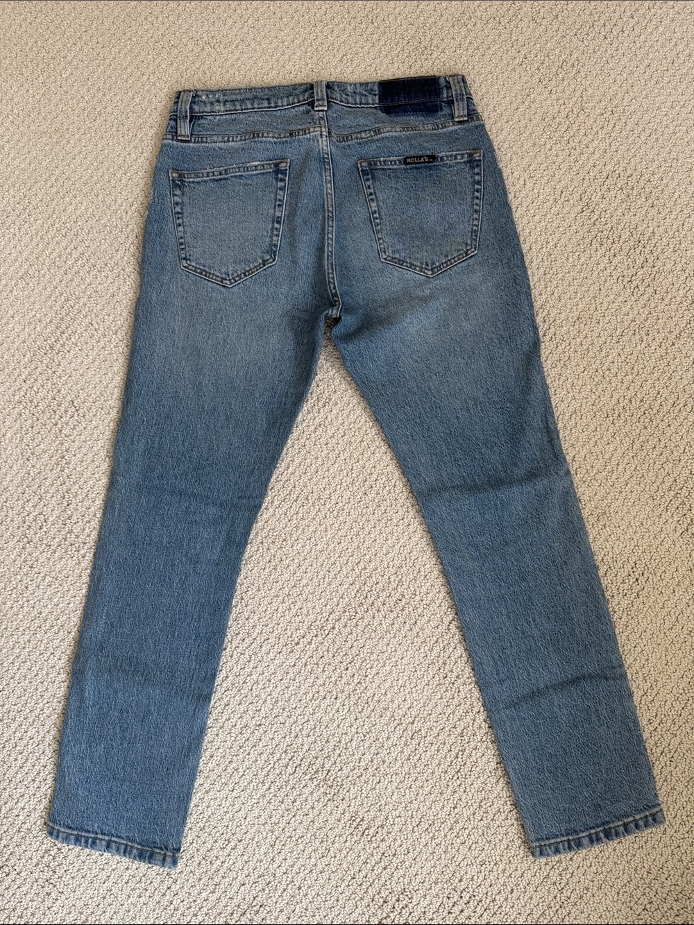 ROLLA'S Relaxo - Men's Jeans Light Blue Denim (90s wash) - Picture 4 of 7